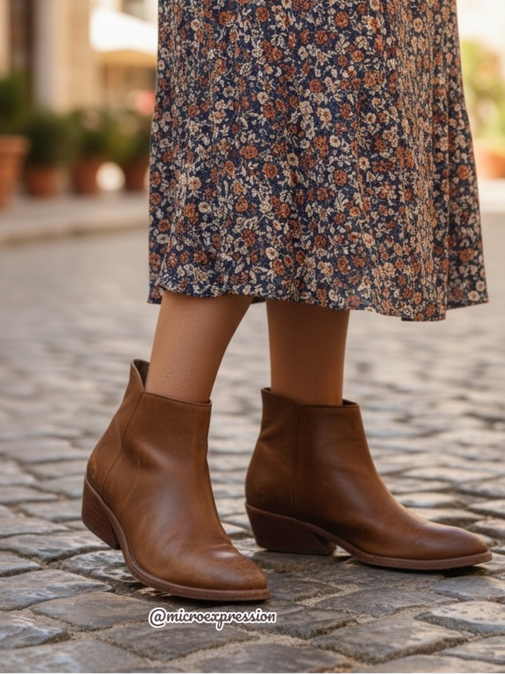 $369 Frye Farrah Cognac Real Leather Almond Toe Comfy Winter/Fall Ankle Boot